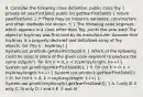 9. Consider the following class definition. public class Toy ( private int yearFirstSold; public int getYearFirstSold() { return yearFirstSold; ) /* There may be instance variables, constructors, and other methods not shown. */ } The following code segment, which appears in a class other than Toy, prints the year each Toy object in toyArray was first sold by its manufacturer. Assume that toyArray is a properly declared and initialized array of Toy objects. for (Toy k : toyArray) ( System.out.println(k.getYearFirstSold()); ) Which of the following could be used in place of the given code segment to produce the same output? I. for (int k = 0; k < toyArray.length; k++) ( System.out.println(getYearFirstSold(k)); ) II. for (int k = 0; k < toyArray.length; k++) ( System.out.println(k.getYearFirstSold()); ) III. for (int k = 0; k < toyArray.length; k++) ( System.out.println(toyArray[k].getYearFirstSold()); ) A. I only B. II only C. III only D. I and II E. II and III