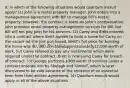 9. In which of the following situations would quantum meruit apply? (1) John is a rental property manager. John enters into a management agreement with Bill to manage Bill's rental property; however, the contract is silent on John's compensation. John provides rental property management services for Bill, but Bill will not pay John for his services. (2) Carey and Brett entered into a contract where Brett agreed to build a home for Carey on the vacant lot she just purchased. Brett's full price for building the home was 40,000. Brett did approximately12,000 worth of work, but Carey refused to pay any instalments which were required under the contract. Brett is now suing Carey for breach of contract. (3) George performs 300 worth of services under a contract entered into by Shelagh and himself, which is later discovered to be void because of the omission of an essential term from their written agreement. (4) Quantum meruit would apply in all of the above situations.