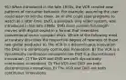 91) When introduced in the late 1970s, the VCR created new patterns of consumer behavior. For example, assuming the user could learn to set the timer, he or she could tape programs to watch at a later time. DVD, a playback only video system, was introduced in the late 1990s. DVD discs contain full-length movies with digital sound in a format that resembles conventional music compact discs. Which of the following most accurately describes the respective degree of newness of these two global products? A) The VCR is a discontinuous innovation the DVD is a dynamically continuous innovation. B) The VCR is a dynamically continuous innovation the DVD is a discontinuous innovation. C) The VCR and DVD are both dynamically continuous innovations. D) The VCR and DVD are both discontinuous innovations. E) The VCR and DVD are both continuous innovations.