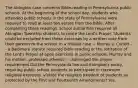 The Abington case concerns Bible-reading in Pennsylvania public schools. At the beginning of the school day, students who attended public schools in the state of Pennsylvania were required to read at least ten verses from the Bible. After completing these readings, school authorities required all Abington Township students to recite the Lord's Prayer. Students could be excluded from these exercises by a written note from their parents to the school. In a related case -- Murray v. Curlett -- a Baltimore statute required Bible-reading or the recitation of the Lord's Prayer at open exercises in public schools. Murray and his mother, professed atheists -- challenged the prayer requirement.Did the Pennsylvania law and Abington's policy, requiring public school students to participate in classroom religious exercises, violate the religious freedom of students as protected by the First and Fourteenth Amendments? Yes.