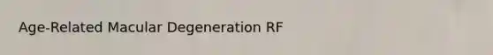 Age-Related Macular Degeneration RF