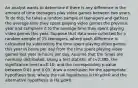 An analyst wants to determine if there is any difference in the amount of time teenagers play video games between two years. To do this, he takes a random sample of teenagers and gathers the average time they spent playing video games the previous year and compares it to the average time they spent playing video games this year. Suppose that data were collected for a random sample of 15 teenagers, where each difference is calculated by subtracting the time spent playing video games this year in hours per day from the time spent playing video games last year in hours per day. Assume that the times are normally distributed. Using a test statistic of t≈2.385, the significance level α=0.10, and the corresponding p-value between 0.01 and 0.05, draw a conclusion for the appropriate hypothesis test, where the null hypothesis is H0:μd=0 and the alternative hypothesis is Ha:μd≠0.