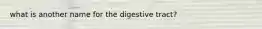 what is another name for the digestive tract?