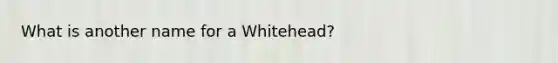 What is another name for a Whitehead?