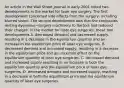 An article in the Wall Street Journal in early 2001 noted two developments in the market for laser eye surgery. The first development concerned side effects from the​ surgery, including blurred vision. The second development was that the companies renting eyeminus−surgery machinery to doctors had reduced their charges. In the market for laser eye​ surgeries, these two developments A. decreased demand and decreased​ supply, resulting in a decrease in the equilibrium quantity and an increase in the equilibrium price of laser eye surgeries. B. decreased demand and increased​ supply, resulting in a decrease in the equilibrium price and an uncertain effect on the equilibrium quantity of laser eye surgeries. C. decreased demand and increased supply resulting in an increase in both the equilibrium quantity and the equilibrium price of laser eye surgeries. D. decreased demand and increased​ supply, resulting in a decrease in both the equilibrium price and the equilibrium quantity of laser eye surgeries.