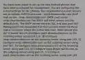 You have been asked to set up the new Android phones that have been purchased for management. You are configuring the e-mail settings for the phones. Your organization's e-mail servers are as follows: POP3 mail server - pop3.dreamsuites.com IMAP mail server - imap.dreamsuites.com SMTP mail server - smtp.dreamsuites.com The POP3 and IMAP servers use the default ports. The SMTP server requires SSL and uses port 587. Management has requested that their e-mails retain the Read status no matter where the e-mail was read. What should you do? (Choose two.) A) Configure pop3.dreamsuites.com as the incoming server using port 110. B) Configure imap.dreamsuites.com as the incoming server using port 143. C) Configure smtp.dreamsuites.com as the outgoing server using port 587. D) Configure imap.dreamsuites.com as the incoming server using port 110. E) Configure smtp.dream suites.com as the outgoing server using port 25. F) Configure pop3.dreamsuites.com as the incoming server using port 143.