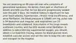 You are assessing an 80-year-old man who complains of generalized weakness. He denies chest pain or shortness of breath and tells you that he has become progressively weaker over the past 3 days. His medical history is significant for two prior heart attacks, hypertension, chronic renal insufficiency, and atrial fibrillation. His blood pressure is 108/60 mm Hg, pulse rate is 94 beats/min and irregular, and respirations are 20 breaths/min and unlabored. Auscultation of his lungs reveals scattered crackles, and the ECG reveals atrial fibrillation. In addition to administering supplemental oxygen, you should: obtain a 12-lead ECG tracing, assess his blood glucose level, establish vascular access and set the rate to keep the vein open, and transport to the hospital.