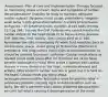 -Assessment -Plan of care and implementation -Therapy focused on minimizing stress on heart -Signs and symptoms of cardiac decompensation* (inability for body to maintain adequate cardiac output) -Dyspnea, moist cough, palpitations, irregular weak pulse >100; generalized edema; crackles at lung bases; tachypnea->25 breaths/minute; cyanosis at nail beds see box 11.3 pg 266.. Sounds like CHF. Patients who cannot handle the cardiac output on the heart tends to be because they develop CHF -Bed rest- limit activity -See nursing alert on p. 268. Remember the risks immediately PP when fluid mobilizes back to intravascular space. -Avoid giving pt Terbutaline (Brethine) in pregnancy- this drug mimics many signs of decompensation so should be avoided to prevent confusion -Cardiac medications as needed (most meds given after 1st trimester are ok for fetus- benefits outweigh the risks) More active a woman with cardiac disease = more demand on the heart, minimize demand and activity. Most women's cardiac function is good, but it is hard on the heart. Cardiac meds you worry about teratogens/abnormalities Terbutaline used for preterm labor + pulmonary patients, causing signs of decominsation such as tachy. We don't use them with cardiac problems because then we can't tell what's causing it decompensation or the meds