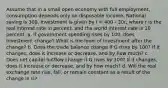 Assume that in a small open economy with full employment, consumption depends only on disposable income. National saving is 300, investment is given by I = 400 - 20r, where r is the real interest rate in percent, and the world interest rate is 10 percent. a. If government spending rises by 100, does investment change? What is the level of investment after the change? b. Does the trade balance change if G rises by 100? If it changes, does it increase or decrease, and by how much? c. Does net capital outflow change if G rises by 100? If it changes, does it increase or decrease, and by how much? d. Will the real exchange rate rise, fall, or remain constant as a result of the change in G?