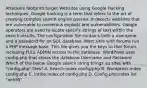 Attackers footprint target Websites using Google Hacking techniques. Google hacking is a term that refers to the art of creating complex search engine queries. It detects websites that are vulnerable to numerous exploits and vulnerabilities. Google operators are used to locate specific strings of text within the search results. The configuration file contains both a username and a password for an SQL database. Most sites with forums run a PHP message base. This file gives you the keys to that forum, including FULL ADMIN access to the database. WordPress uses config.php that stores the database Username and Password. Which of the below Google search string brings up sites with "config.php" files? A. Search:index config/php B. Wordpress:index config.php C. intitle:index.of config.php D. Config.php:index list "anh95"