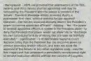 - Background: - 1876 law provided that postmasters of the first, second, and third classes shall be appointed and may be removed by the President with the advice & consent of the Senate - President Woodrow Wilson removed Myers, a postmaster first class, without seeking Senate approval - Question: - Did the Act unconstitutionally restrict the President's power to remove appointed officials? - Holding: - Yes - the power to remove appointed officers is vested in the President alone - to deny the President that power would not allow him to "discharge his own constitutional duty of seeing that the laws be faithfully executed." - Significance: - a United States Supreme Court decision ruling that the President has the exclusive power to remove executive branch officials, and does not need the approval of the Senate or any other legislative body - was the first major case that addressed a president's constitutional right to remove executive officials without the consent of Congress