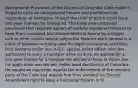 Background: Provisions of the District of Columbia Code made it illegal to carry an unregistered firearm and prohibited the registration of handguns, though the chief of police could issue one-year licenses for handguns. The Code also contained provisions that required owners of lawfully registered firearms to keep them unloaded and disassembled or bound by a trigger lock or other similar device unless the firearms were located in a place of business or being used for legal recreational activities. Dick Anthony Heller was a D.C. special police officer who was authorized to carry a handgun while on duty. He applied for a one-year license for a handgun he wished to keep at home, but his application was denied. Heller sued the District of Columbia. He sought an injunction against the enforcement of the relevant parts of the Code and argued that they violated his Second Amendment right to keep a functional firearm in hi