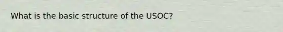 What is the basic structure of the USOC?