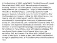 In the beginning of 1942, early WWII, President Roosevelt issued Executive Order 9066, which banned people of Japanese ancestry, citizen or not from specific coastal areas along the west coast and set up internment camps to held them for the time of war. Fred Korematsu, an american born citizen of Japanese descent, refused to leave his home in California. Did the President and Congress violate the 14th (Due Process, you have to treat all citizens equal) and 5th (Due Process) amendment by relocating the Americans of Japanese descent during the time of war the case reached the supreme court. A 6-3 majority vote approved Korematsu's conviction. They felt that the need to protect against espionage outweighed the rights of Korematsu and many other people with japanese ancestry. This case brought more power to the federal government by extending their war powers. The ruling also clarified that the United States could, in times of war, pass certain laws may not be legal in peaceful times. It also led to further discrimination of race.