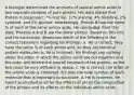 A biologist determined the amounts of several amino acids in two separate samples of pure protein. His data stated that Protein A possessed: 7% leucine, 12% alanine, 4% histidine, 2% cysteine, and 5% glycine. Interestingly, Protein B had the same % of each of the same amino acids. He concluded, from this data, Proteins A and B are the same protein. Based on this info and his conclusion, determine which of the following is the correct statement regarding his findings: a. He is correct; they have the same % of each amino acid, so they are identical protein molecules. b. He is incorrect; his findings say nothing about the order in which the amino acids are put together and the order will dictate the overall structure of the protein, so the two could be very different in shape. c. He is correct; the order of the amino acids is irrelevant. It's only the total number of each molecule that is important to structure. d. He is incorrect; he hasn't accounted at all for the effects of pH on the composition of the protein and its effects on the individual amino acids.