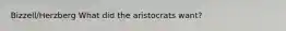Bizzell/Herzberg What did the aristocrats want?