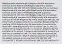 BldgA(config)# interface gi0/1 BldgA(config-if)# description Connects to the Medical LAN BldgA(config-if)# ip address 192.168.191.189 255.255.255.0 BldgA(config-if)# no shutdown BldgA(config-if)# interface gi0/0 BldgA(config-if)# description Connects to the Client LAN BldgA(config-if)# ip address 192.168.190.70 255.255.255.0 BldgA(config-if)# no shutdown BldgA(config-if)# interface s0/0/0 BldgA(config-if)# description Connects to the ISP BldgA(config-if)# ip address 10.190.191.254 255.255.255.0 BldgA(config-if)# no shutdown BldgA(config-if)# interface s0/0/1 BldgA(config-if)# description Connects to the Head Office WAN BldgA(config-if)# ip address 198.51.100.213 255.255.255.0 BldgA(config-if)# no shutdown BldgA(config-if)# end Refer to the exhibit. A network administrator is connecting a new host to the Medical LAN. The host needs to communicate with remote networks. What IP address would be configured as the default gateway on the new host? 192.168.191.189 192.168.191.1 10.190.191.254 198.51.100.213 192.168.190.70