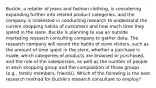 Buckle, a retailer of jeans and fashion clothing, is considering expanding further into related product categories, and the company is interested in conducting research to understand the current shopping habits of customers and how much time they spend in the store. Buckle is planning to use an outside marketing research consulting company to gather data. The research company will record the habits of store visitors, such as the amount of time spent in the store, whether a purchase is made, which categories of products are browsed or purchased, and the role of the salesperson, as well as the number of people in each shopping group and the composition of those groups (e.g., family members, friends). Which of the following is the best research method for Buckle's research consultant to employ?