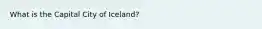 What is the Capital City of Iceland?