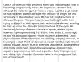 Case A 35-year-old man presents with right shoulder pain that is becoming progressively worse. He expresses concern that, although he visits the gym 3 times a week, over the past month he has not been able to increase the amount of weight he lifts secondary to the shoulder pain. He has not tried anything to alleviate the pain. The pain is at its worst at night while he is trying to sleep. He also reports pain while in the shower washing his hair or using the shoulder press machine at the gym. He denies any history of recent trauma or sports-related injury; however, upon questioning, he reports that about 1 month ago he and his wife painted their entire house in a weekend. Upon physical exam of the shoulders, no swelling, atrophy, redness, or bruising is noted. Point tenderness is noted over the right lateral deltoid muscle. Active ROM of the right shoulder at 80 degrees of abduction elicits pain. Patient has a negative drop arm test, negative apprehensive test, and a positive Neer impingement test of the right shoulder. Question What is the suggested first line of treatment?