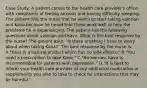 Case Study: A patient comes to the health care provider's office with complaints of feeling anxious and having difficulty sleeping. The patient tells the nurse that he wants to start taking valerian and Kava because he heard that these work well to help the problems he is experiencing. The patient has the following questions about valerian and Kava. What is the best response by the nurse? The patient asks, "Is there anything I have to worry about when taking Kava?" The best response by the nurse is: A."Kava is a natural product which has no side effects." B."You need a prescription to take Kava." C."No worries, Kava is recommended for patients with depression." D."It is best to inform your health care provider of any additional medication or supplements you plan to take to check for interactions that may be harmful."