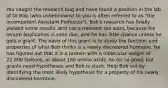 You caught the research bug and have found a position in the lab of Dr.Bob (who unbeknownst to you is often referred to as "the incompetent Assistant Professor"). Bob's research has finally yielded some results, and not a moment too soon, because his tenure application is soon due, and he has little chance unless he gets a grant. The basis of this grant is to study the function and properties of what Bob thinks is a newly discovered hormone. He has figured out that it is a protein with a molecular weight of 22,500 Daltons, or about 180 amino acids. So far so good, but grants need hypotheses and Bob is stuck. Help Bob out by identifying the most likely hypothesis for a property of his newly discovered hormone.