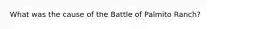 What was the cause of the Battle of Palmito Ranch?