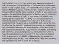 CdF2(s)⇄Cd2+(aq)+2F−(aq) A saturated aqueous solution of CdF2 is prepared. The equilibrium in the solution is represented above. In the solution, [Cd2+]eq=0.0585M and [F−]eq=0.117M. Some 0.90MNaF is added to the saturated solution. Which of the following identifies the molar solubility of CdF2 in pure water and explains the effect that the addition of NaF has on this solubility? A The molar solubility of CdF2 in pure water is 0.0585M, and adding NaF decreases this solubility because the equilibrium shifts to favor the precipitation of some CdF2. B The molar solubility of CdF2 in pure water is 0.0585M, and adding NaF has no effect on the solubility because only changes in temperature can increase or decrease the molar solubility of an ionic solid. C The molar solubility of CdF2 in pure water is 0.117M, and adding NaF decreases this solubility because the equilibrium shifts to favor the precipitation of some CdF2. D The molar solubility of CdF2 in pure water is 0.176M, and adding NaF increases this solubility because the Na+ ions displace the Cd2+ ions, causing the equilibrium to shift to favor the products.