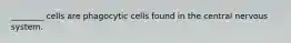 ________ cells are phagocytic cells found in the central nervous system.