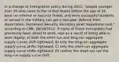 In a change to immigration policy during 2012, "people younger than 30 who came to the United States before the age of 16, pose no criminal or security threat, and were successful students or served in the military can get a two-year deferral from deportation, Homeland Security Secretary Janet Napolitano said," according to CNN, 06/16/2012. If many of these immigrates had previously been afraid to work, now as a result of being able to work legally, A) both the short-run and long-run aggregate supply curves shift rightward. B) only the long-run aggregate supply curve shifts rightward. C) only the short-run aggregate supply curve shifts rightward. D) neither the short-run nor the long-run supply curve shift.