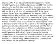 Chapter 18 Mr. A is a 55-year-old man being seen in a health clinic for hypertension. His blood pressure was 152/98 3 months ago when he was first diagnosed. It has remained below that level but has not returned to normal. Today his blood pressure is 146/100. Mr. A is 5 ft 9 in. tall and weighs 173 lb. He has a medium frame. When first diagnosed, he weighed 178 lb. A weight-loss diet with no added salt was prescribed, but progress has been slow. Now the physician is prescribing a 2-gram sodium diet and starting Mr. A on a mild potassium-wasting [BH1] diuretic. The clinic nurse is responsible for instructing the client. 1. Before he or she instructs Mr. A, which of the following actions by the nurse would best ensure his compliance with the diet? a. Doing a financial analysis to see if Mr. A can afford the special foods on his new diet b. Finding out which favorite foods Mr. A would have most difficulty giving up c. Listing the possible consequences of hypertension if it is not controlled d. Asking to see Mrs. A to instruct her on the preparation of foods for the new diet [BH1]ED: please verify "potassium-wasting" is correct and that it should not be "potassium- sparing"