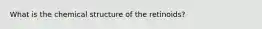 What is the chemical structure of the retinoids?