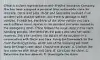 Chloe is a claim representative with Fredine Insurance Company. She has been assigned a personal lines automobile claim for insureds, Oscar and Sara. Oscar and Sara were involved in an accident with another vehicle, and there is damage to both vehicles. In addition, the driver of the other vehicle and Sara each suffered minor injuries in the accident and were treated in the emergency room. Chloe follows the usual steps in the claim handling process. She identifies the policy and sets her initial reserves. She also confirms the details of the accident in a conversation with Oscar and Sara. Using the framework for the claim handling process, which one of the following will most likely be Chloe's next step? Choose one answer. A. Confirm the loss reserves with Oscar and Sara. B. Conclude the claim. C. Determine the loss amount. D. Investigate the claim.