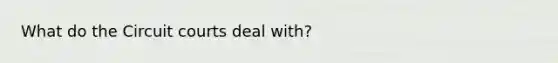 What do the Circuit courts deal with?