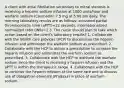 A client with atrial fibrillation secondary to mitral stenosis is receiving a heparin sodium infusion at 1000 units/hour and warfarin sodium (Coumadin) 7.5 mg at 5:00 pm daily. The morning laboratory results are as follows: activated partial thromboplastin time (aPTT)=32 seconds; internationalized normalized ratio (INR)=1.3. The nurse should plan to take which action based on the client's laboratory results? 1. Collaborate with the health care provider (HCP) to discontinue the heparin infusion and administer the warfarin sodium as prescribed. 2. Collaborate with the HCP to obtain a prescription to increase the heparin infusion and administer the warfarin sodium as prescribed. 3. Collaborate with the HCP to withhold the warfarin sodium since the client is receiving a heparin infusion and the aPTT is within the therapeutic range. 4. Collaborate with the HCP to continue the heparin infusion at the same rate and to discuss use of dabigatran etexilate (Pradaxa) in place of warfarin sodium.