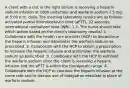 A client with a clot in the right atrium is receiving a heparin sodium infusion at 1000 units/hour and warfarin sodium 7.5 mg at 5:00 p.m. daily. The morning laboratory results are as follows: activated partial thromboplastin time (aPTT), 32 seconds; international normalized ratio (INR), 1.3. The nurse should take which action based on the client's laboratory results? 1. Collaborate with the health care provider (HCP) to discontinue the heparin infusion and administer the warfarin sodium as prescribed. 2. Collaborate with the HCP to obtain a prescription to increase the heparin infusion and administer the warfarin sodium as prescribed. 3. Collaborate with the HCP to withhold the warfarin sodium since the client is receiving a heparin infusion and the aPTT is within the therapeutic range. 4. Collaborate with the HCP to continue the heparin infusion at the same rate and to discuss use of dabigatran etexilate in place of warfarin sodium.