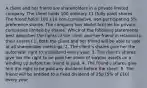 A client and her friend are shareholders in a private limited company. The client holds 100 ordinary £1 (fully paid) shares. The friend holds 100 £10 non-cumulative, non-participating 5% preference shares. The company has Model Articles for private companies limited by shares. Which of the following statements best describes the rights of the client and her friend in relation to their shares? 1. Both the client and her friend will be able to vote at all shareholder meetings. 2. The client's shares give her the automatic right to a dividend every year. 3. The client's shares give her the right to be paid her share of surplus assets on a winding up before her friend is paid. 4. The friend's shares give him the right to be paid any dividend before the client. 5. The friend will be entitled to a fixed dividend of 25p (5% of £10) every year.