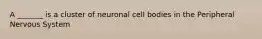 A _______ is a cluster of neuronal cell bodies in the Peripheral Nervous System