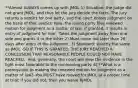 **Almost ALWAYS comes up with JMOL 1) Situation: the judge did not grant JMOL, and thus let the jury decide the facts. The jury returns a verdict for one party, and the court enters judgment on the basis of that verdict. Now, the losing party files renewed motion for judgment as a matter of law; if granted, it results in entry of judgment for him. -Takes the judgment away from one side and grants it to the other 2) Must move not later than 28 days after entry of the judgment. 3) Standard: exactly the same as JMOL -SO IF THIS IS GRANTED, THE JURY REACHED A CONCLUSION THAT REASONABLE PEOPLE COULD NOT HAVE REACHED. -And, generally, the court will view the evidence in the light most favorable to the nonmoving party. 4) **What is a prerequisite to making the renewed motion for judgment as a matter of law? -You MUST have moved for JMOL at a proper time at trial; if you did not, then you waive RJMOL