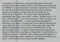 A company is considering a proposed new plant that would increase productive capacity. Which of the following statements is CORRECT? a. In calculating the project's operating cash flows, the firm should not deduct financing costs such as interest expense, because financing costs are accounted for by discounting at the WACC. If interest were deducted when estimating cash flows, this would, in effect, "double count" it. b. Since depreciation is a non-cash expense, it has no impact on a project's calculated NPV.. c. When estimating the project's operating cash flows, it is important to include both opportunity costs and sunk costs, but the firm should ignore the cash flow effects of externalities since they are accounted for in the discounting process. d. Capital budgeting decisions should be based on before-tax cash flows because WACC is calculated on a before-tax basis. e. The WACC used to discount cash flows in a capital budgeting analysis should be calculated on a before-tax basis. To do otherwise would bias the NPV upward.