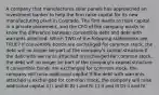 A company that manufactures solar panels has approached an investment banker to help the firm raise capital for its new manufacturing plant in Colorado. The firm wants to raise capital in a private placement, and the CFO of the company wants to know the difference between convertible debt and debt with warrants attached. Which TWO of the following statements are TRUE? If convertible bonds are exchanged for common stock, the debt will no longer be part of the company's capital structure If the debt with warrants attached is exchanged for common stock, the debt will no longer be part of the company's capital structure If convertible bonds are exchanged for common stock, the company will raise additional capital If the debt with warrants attached is exchanged for common stock, the company will raise additional capital A) I and III B) I and IV C) II and III D) II and IV