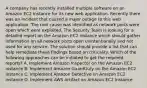 A company has recently installed multiple software on an Amazon EC2 instance for its new web application. Recently there was an incident that caused a major outage to this web application. The root cause was identified as network ports were open which were exploited. The Security Team is looking for a detailed report on the Amazon EC2 instance which should gather information on all network ports open unintentionally and not used for any service. The solution should provide a list that can help remediate these findings based on criticality. Which of the following approaches can be initiated to get the required reports? A. Implement Amazon Inspector on the Amazon EC2 instance B. Implement Amazon GuardDuty on the Amazon EC2 instance C. Implement Amazon Detective on Amazon EC2 instance D. Implement AWS Artifact on Amazon EC2 instance