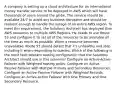 A company is setting up a cloud architecture for an international money transfer service to be deployed in AWS which will have thousands of users around the globe. The service should be available 24/7 to avoid any business disruption and should be resilient enough to handle the outage of an entire AWS region. To meet this requirement, the Solutions Architect has deployed their AWS resources to multiple AWS Regions. He needs to use Route 53 and configure it to set all of the resources to be available all the time as much as possible. When a resource becomes unavailable, Route 53 should detect that it's unhealthy and stop including it when responding to queries. Which of the following is the most fault-tolerant routing configuration that the Solutions Architect should use in this scenario? Configure an Active-Active Failover with Weighted routing policy. Configure an Active-Passive Failover with Multiple Primary and Secondary Resources. Configure an Active-Passive Failover with Weighted Records. Configure an Active-Active Failover with One Primary and One Secondary Resource.