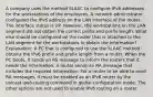 A company uses the method SLAAC to configure IPv6 addresses for the workstations of the employees. A network administrator configured the IPv6 address on the LAN interface of the router. The interface status is UP. However, the workstations on the LAN segment did not obtain the correct prefix and prefix length. What else should be configured on the router that is attached to the LAN segment for the workstations to obtain the information?​ Explanation: A PC that is configured to use the SLAAC method obtains the IPv6 prefix and prefix length from a router. When the PC boots, it sends an RS message to inform the routers that it needs the information. A router sends an RA message that includes the required information. For a router to be able to send RA messages, it must be enabled as an IPv6 router by the unicast ipv6-routing command in global configuration mode. The other options are not used to enable IPv6 routing on a router.