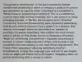 *Comparative advertising*: in the past continental Europe condemned advertising in which a company's product or service was presented as superior when compared to a competitor's *Restrictions on advertising to children*: This is a contentious issue in many high-income countries, but a non-issue in in many emerging markets. In the EU, the European Union Directive Concerning Television Broadcasting does not permit advertising that directly exhorts minors to buy a product or a service, that directly encourages minors to persuade their parents to purchase the goods advertised, that exploits the trust minors place in adults, or that shows minors in dangerous situations. *Rules for advertising vice products*: cigarette advertising is banned in certain media and not in others and the ban is not consistent from one country to the next *Other regulations*: The French have regulations requiring advertisers (and all broadcasters) to keep the language pure and not to use English terms or anglicized French terms (Franglais). Singapore does not permit advertising that is sexual in nature.