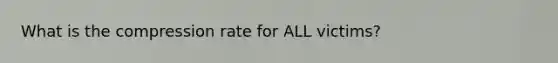 What is the compression rate for ALL victims?
