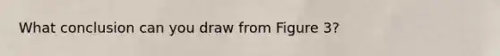 What conclusion can you draw from Figure 3?