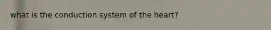 what is the conduction system of the heart?