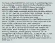 You have configured DHCP on your router. A partial configuration is shown below: hostname RouterA!interface FastEthernet0/0ip address 192.168.11.1 255.255.255.0speed autoduplex auto!interface FastEthernet0/1ip address 192.168.12.1 255.255.255.0speed autoduplex auto!ip dhcp excluded-address 192.168.11.1 192.168.11.50!ip dhcp pool 0network 192.168.11.0 255.255.255.0domain-name westsim.comdns-server 192.168.11.2 192.168.12.2!ip dhcp pool 2host 192.168.11.166hardware-address 02c7.f800.0422!access-list 1 permit 192.168.11.0 0.0.0.255! Srv2 is a host connected to the Fa0/0 interface of RouterA with a MAC address of 02c7.f800.0422. When it boots, it is assigned the IP address of 192.168.11.166. It can only communicate with hosts on the same subnet. What should you do to correct the problem? a. Manually configure a default gateway address on Srv2. b. Change the host address in DHCP pool 2 to 192.168.11.1. c. Add 192.168.11.166 as an excluded address. d. Add an ip access-group statement for Fa0/0. e. Add a default-router statement to DHCP pool 2.