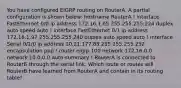 You have configured EIGRP routing on RouterA. A partial configuration is shown below: hostname RouterA ! interface FastEthernet 0/0 ip address 172.16.1.65 255.255.255.224 duplex auto speed auto ! interface FastEthernet 0/1 ip address 172.16.1.97 255.255.255.240 duplex auto speed auto ! interface Serial 0/1/0 ip address 10.21.177.85 255.255.255.252 encapsulation ppp ! router eigrp 100 network 172.16.0.0 network 10.0.0.0 auto-summary ! RouterA is connected to RouterB through the serial link. Which route or routes will RouterB have learned from RouterA and contain in its routing table?